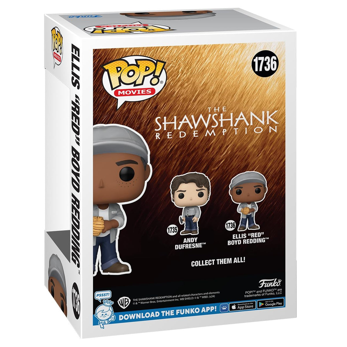 Funko POP! Movies: Shawshank Redemption - Ellis Boyd Red Redding