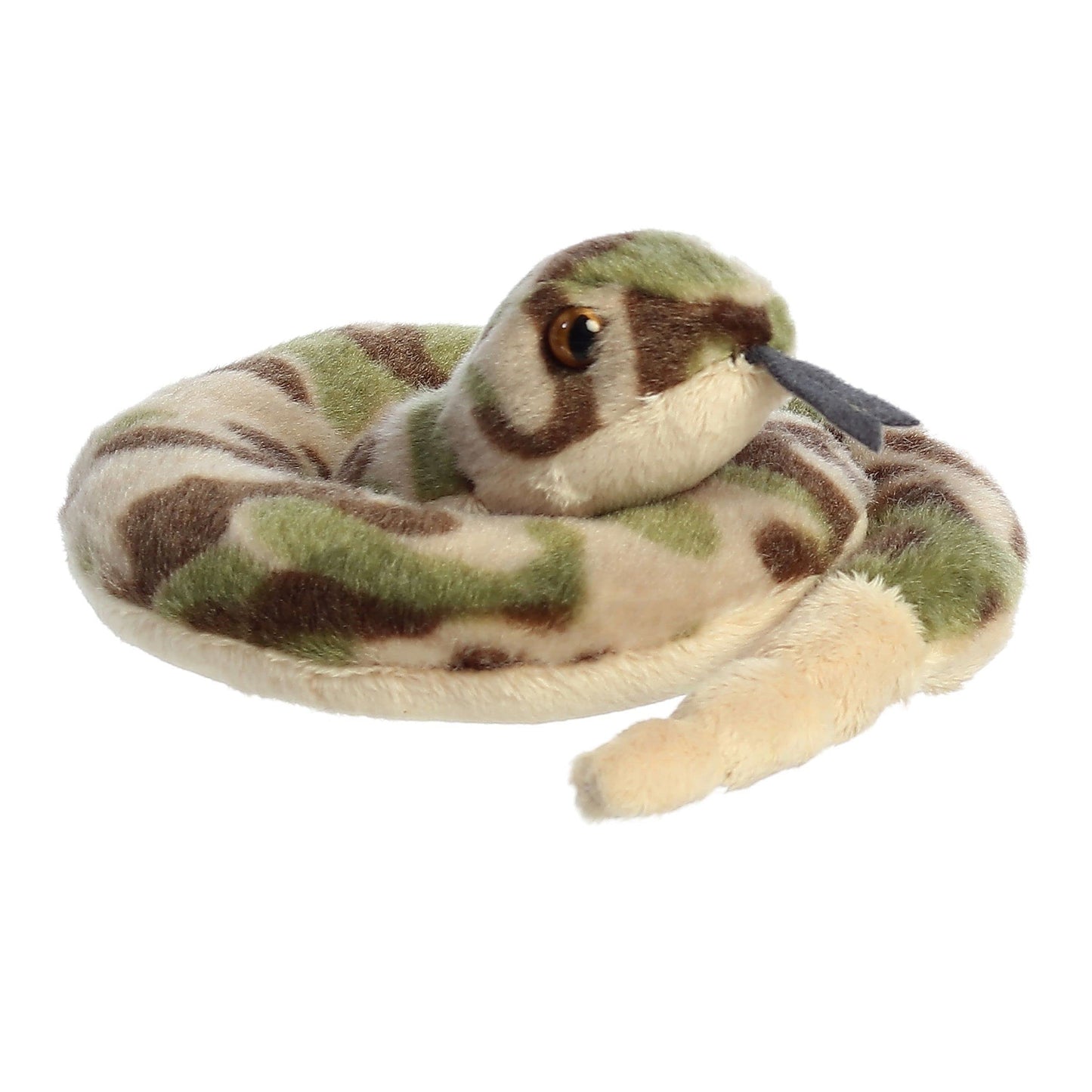 Aurora® Adorable Mini Flopsie™ Slick Snake™ Stuffed Animal - Mini Companions Ready for Playful Adventures - for Kids All Ages, Toddlers, Adults,