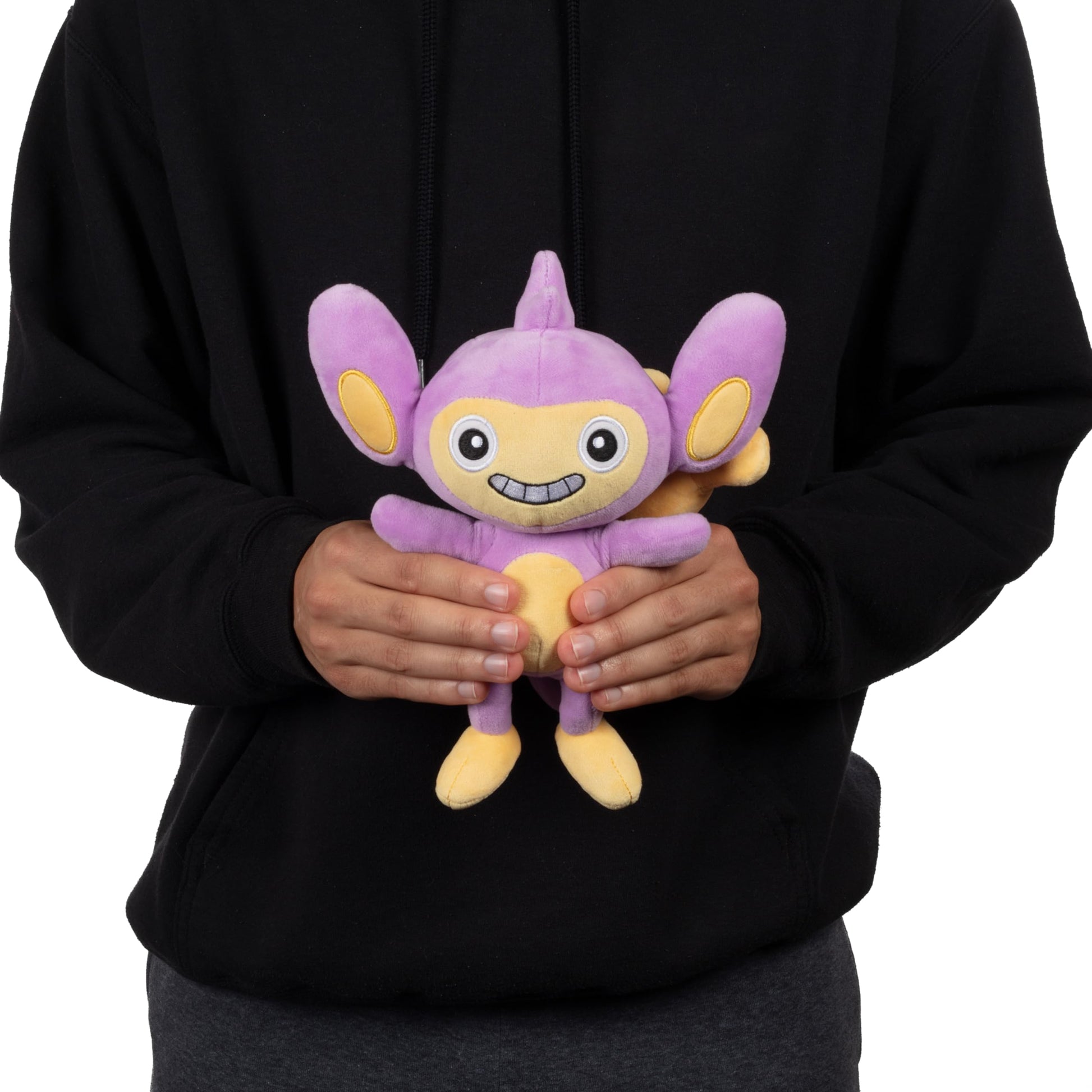 Pokémon 8" Aipom Plush - Officially Licensed - Generation 2 Figure - Authentic Monkey Soft Stuffed Animal Toy - Gift for Kids, Boys, Girls - 2+