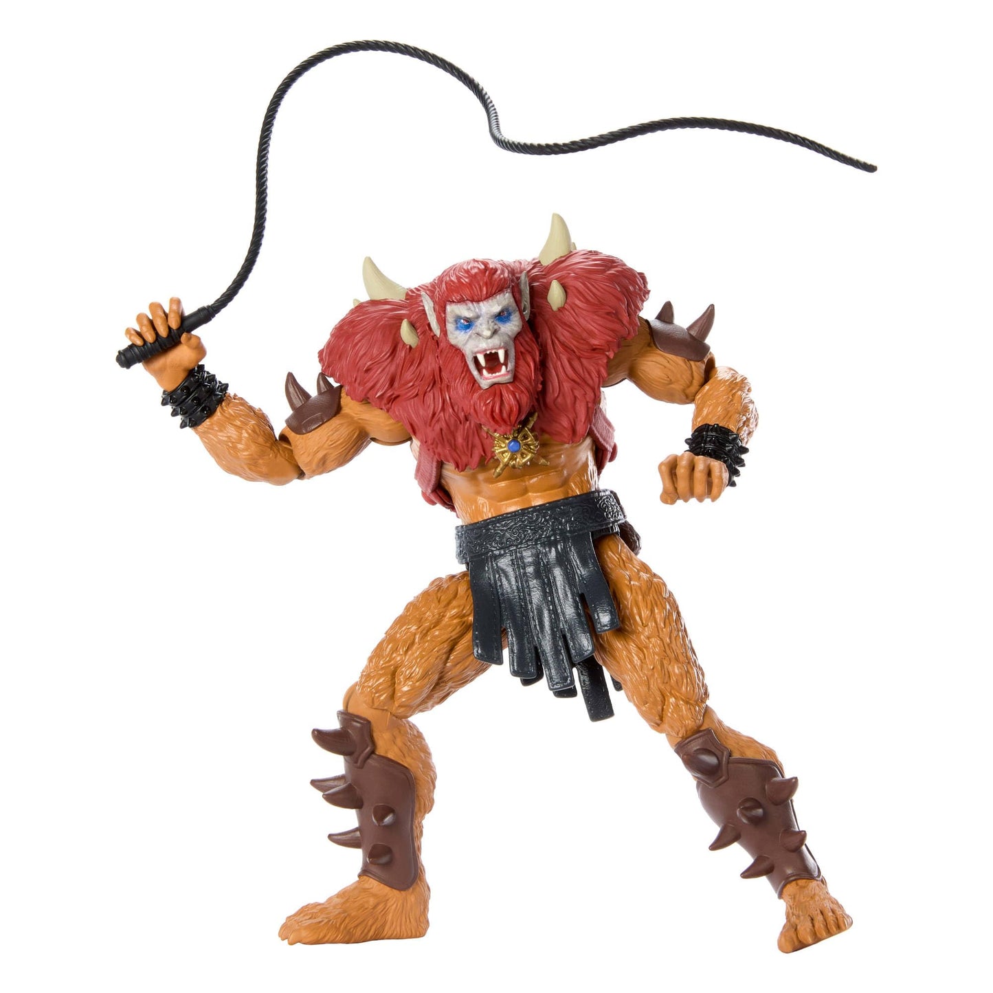 Masters of the Universe 2026 Movie Beast Man 5.5 Inch Action Figure Villain Toy, Content Inspired with 14 Movable Joints & Whip, Evil Hairy Henchman