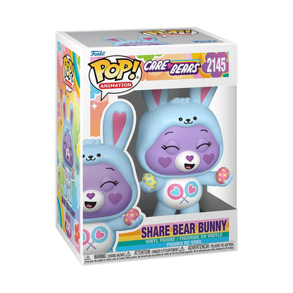 Funko Pop! Animation: Care Bear Cousins Spring - Share Bear Bunny - Collectable Vinyl Figure - Gift Idea - Official Merchandise - Toys for Kids