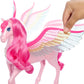 Barbie Mattel Fairytale A Touch of Magic Pink Pegasus with Puppy