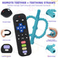 Teething Toys for Babies 0-6 6-12 12-18 Months Bpa Free Teething Sticks and Remote Teether for Babies Baby Sensory Chew Toys for Infants 0-18 Months