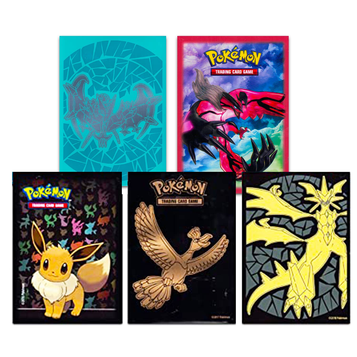 Pokemon Sleeves for Cards with Designs Bulk Bundle