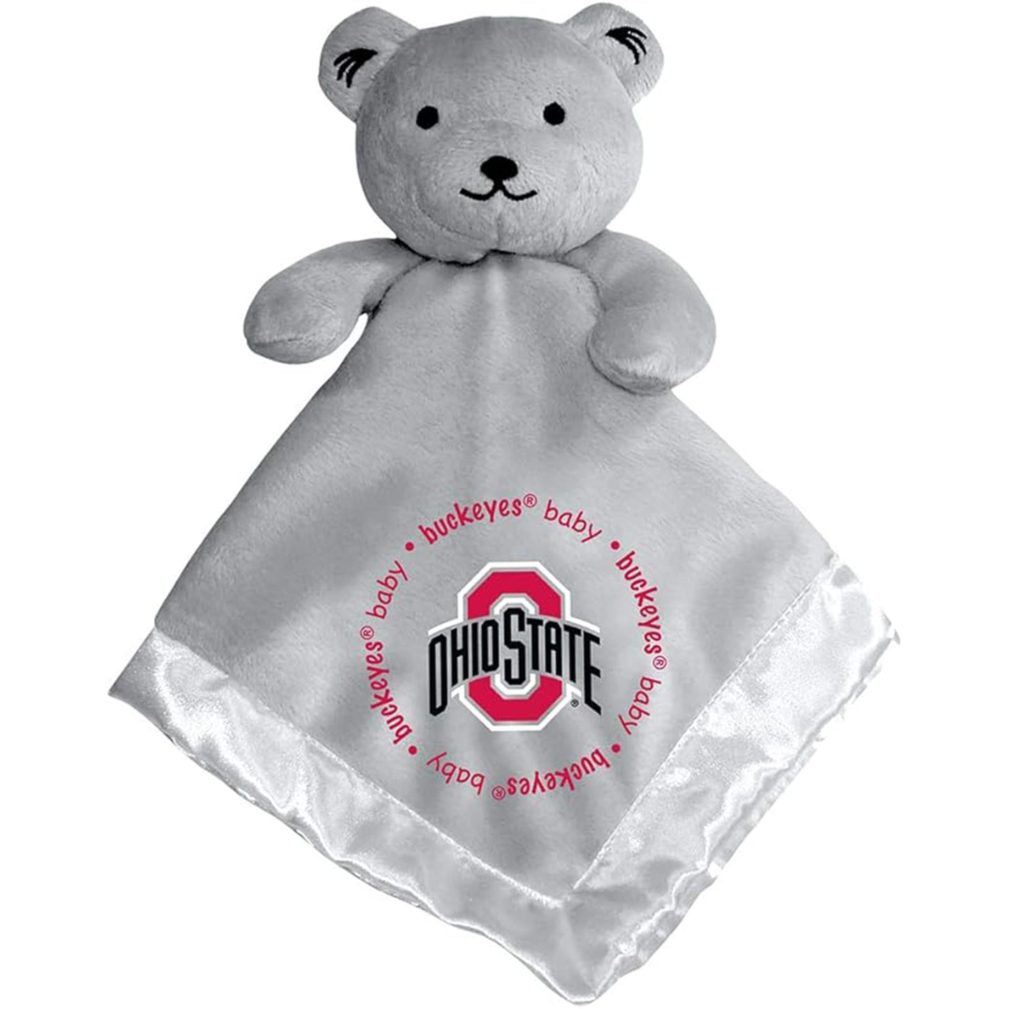 Baby Fanatic Gray Security Bear - NCAA Ohio State Buckeyes - Officially Licensed Snuggle Buddy
