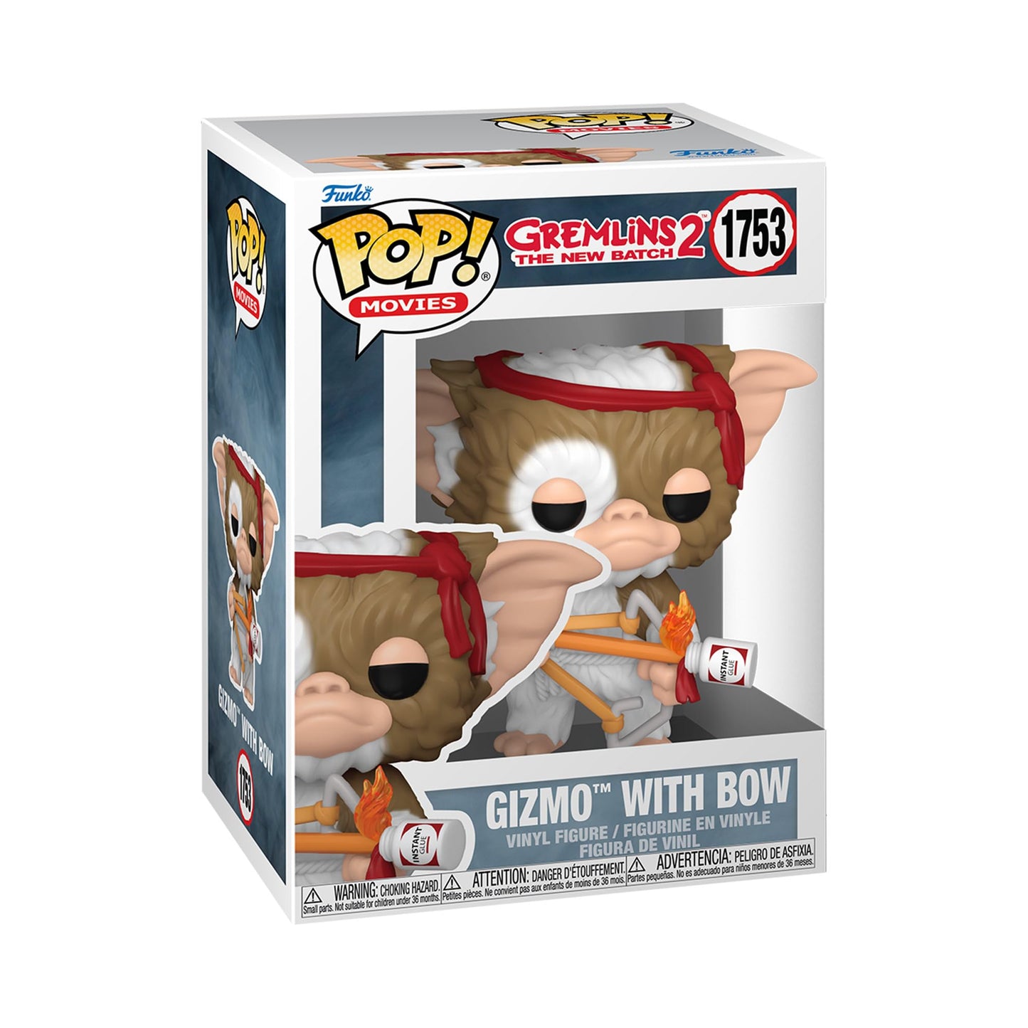 Funko Pop Movies: Gremlins - Gizmo with Bow - Collectable Vinyl Figure - Gift Idea - Official Merchandise - Toys for Kids & Adults - Horror Fans