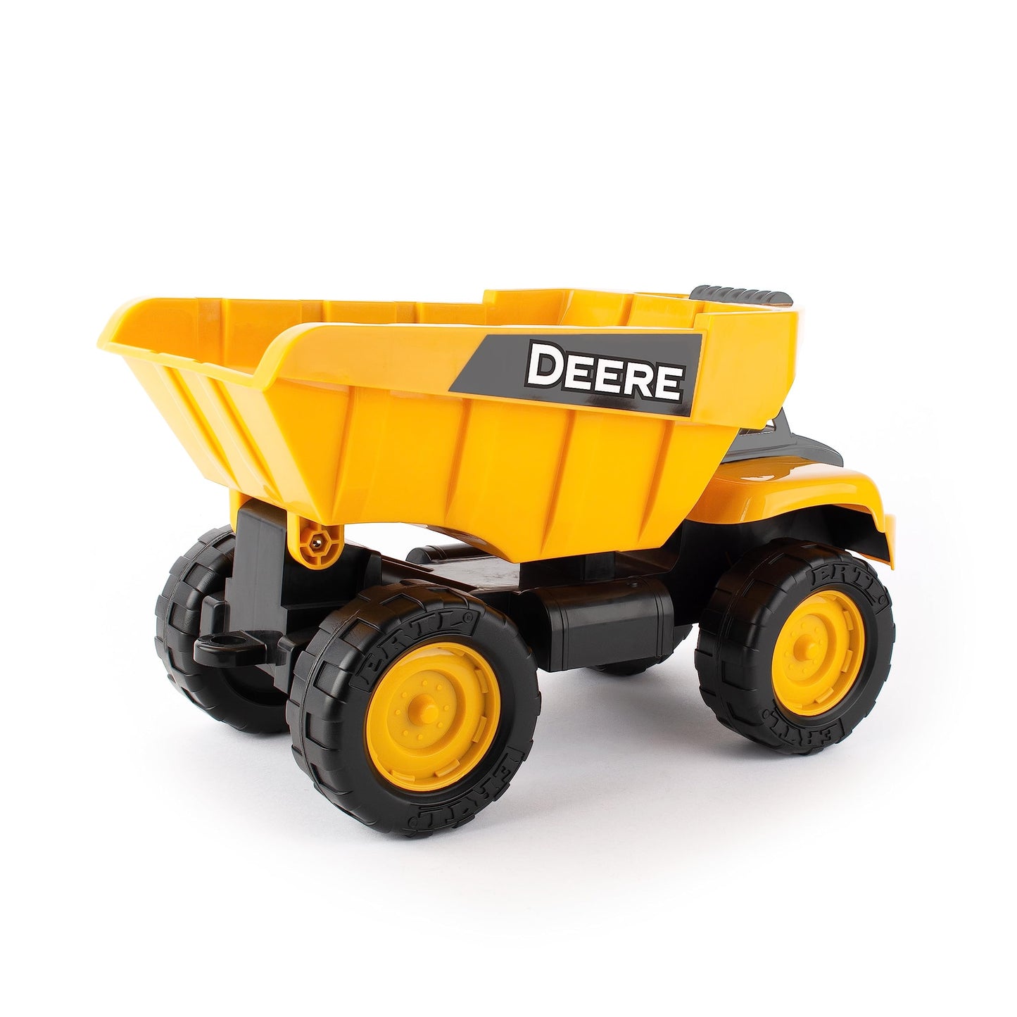 TOMY John Deere Big Scoop Dump Truck Toy with Tilting Dump Bed - 15 Inch - Sandbox Toys for Outside- Kids Outdoor Toys - Ages 3 Years and Up