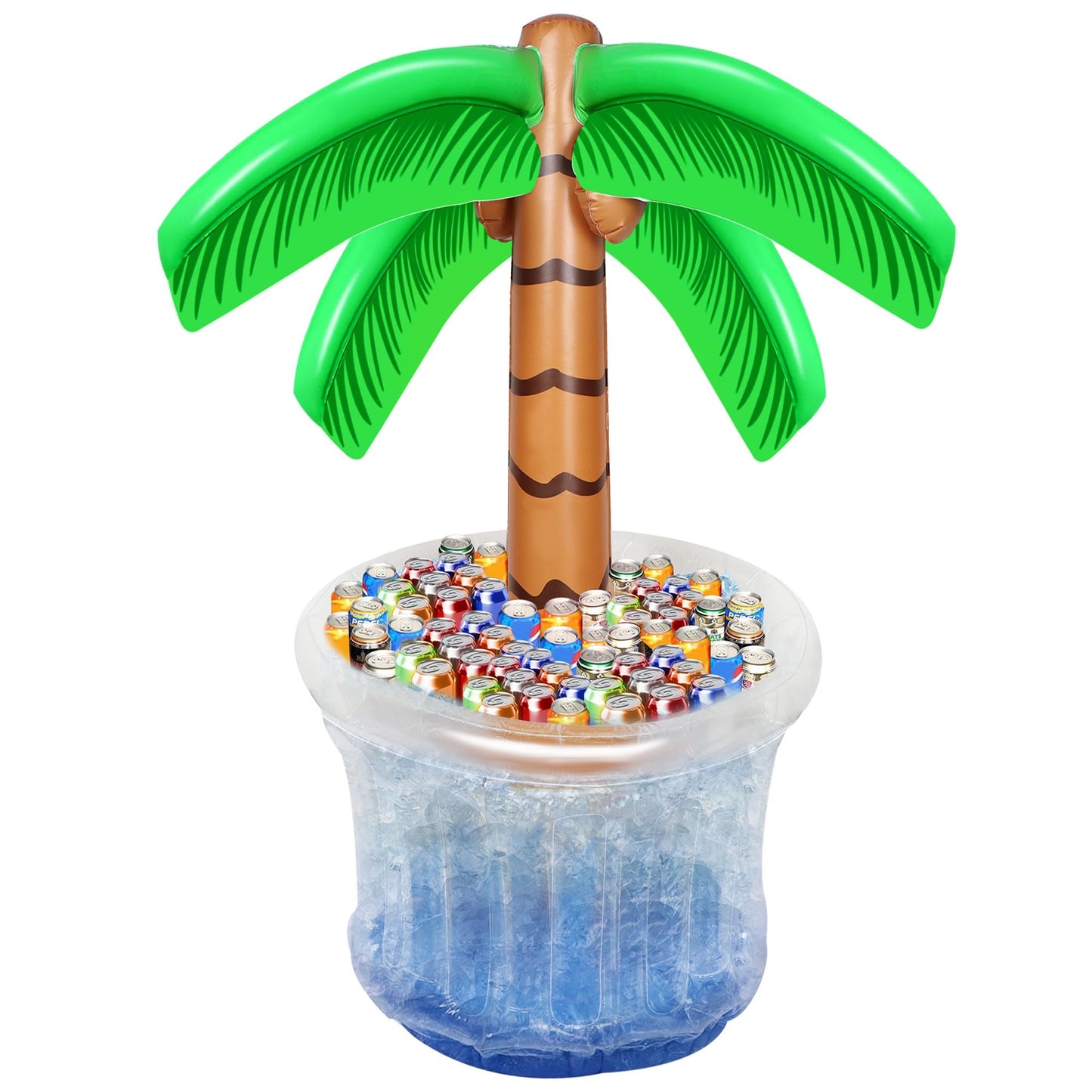 Zcaukya Inflatable Palm Tree Cooler, 60" H, 1 Pack