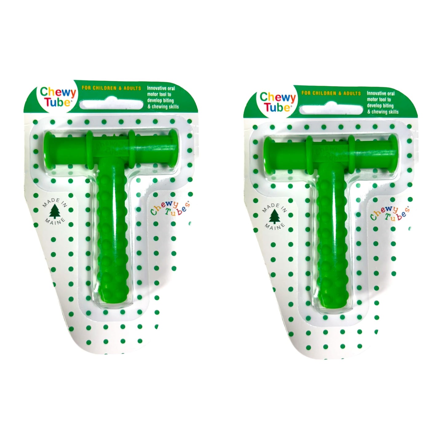 Chewy Tubes Knobby Chewy Tubes - Set of 2