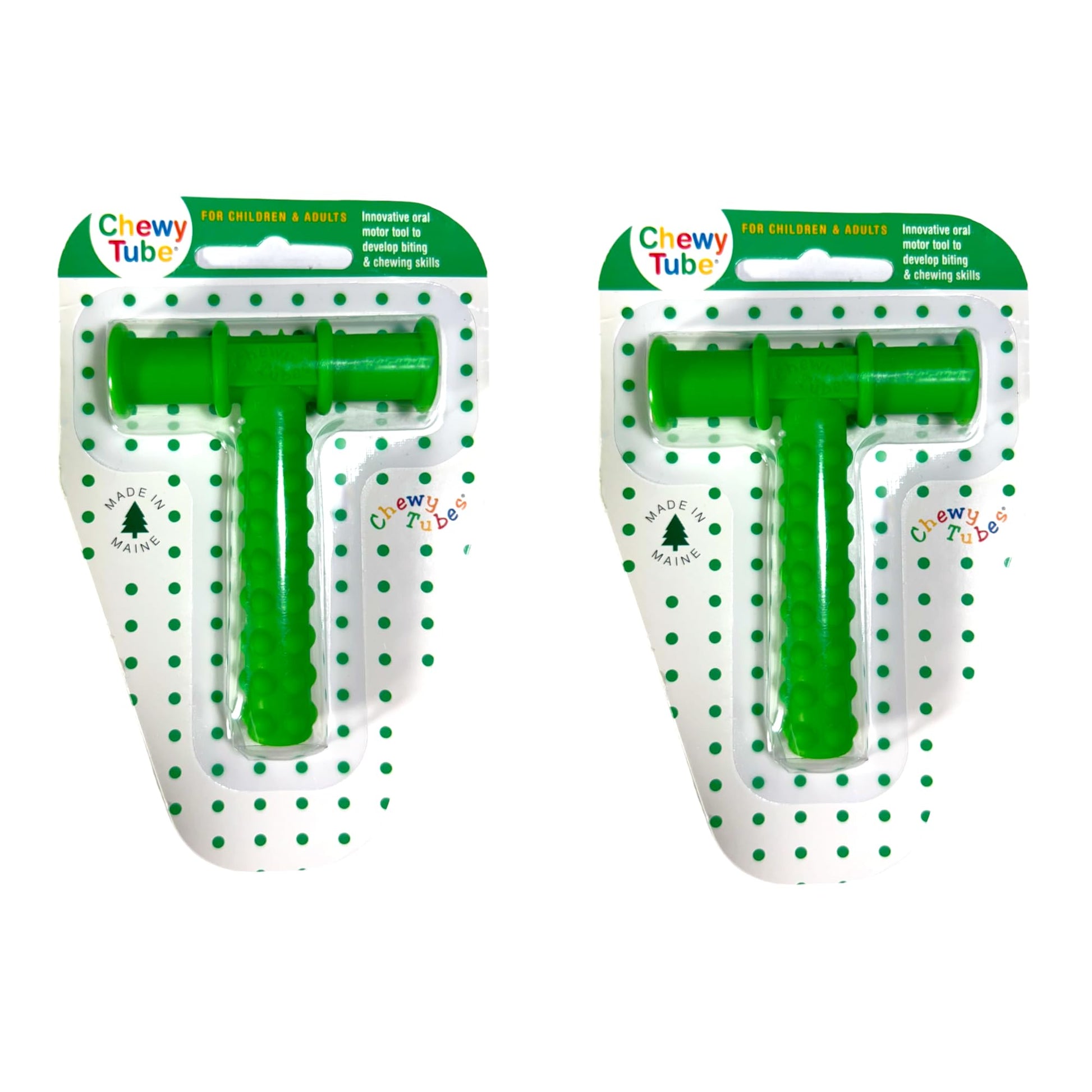 Chewy Tubes Knobby Chewy Tubes - Set of 2