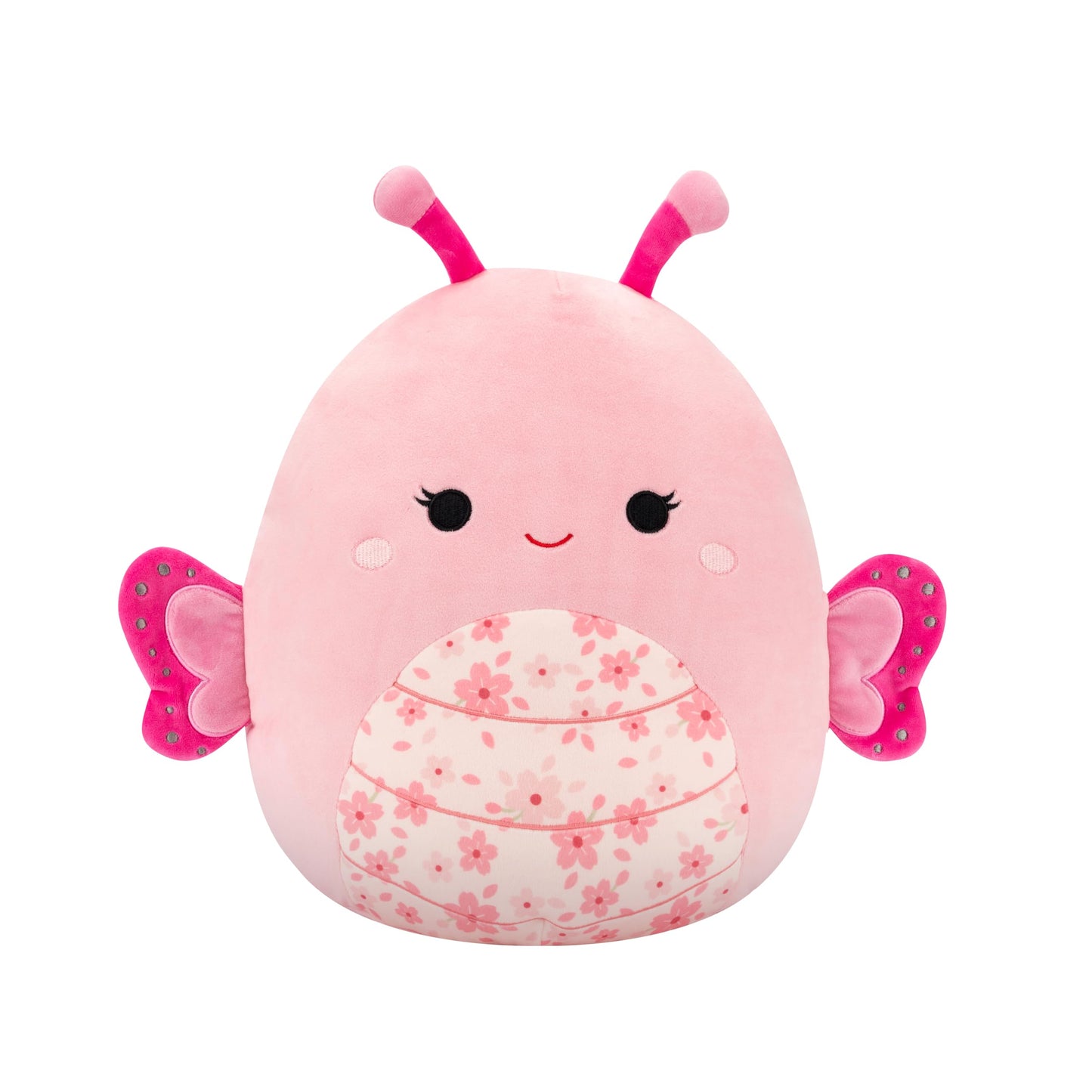 Squishmallows Original 12in Mogo The Pink Sakura Butterfly - Official Jazwares Plush (Medium-Sized)