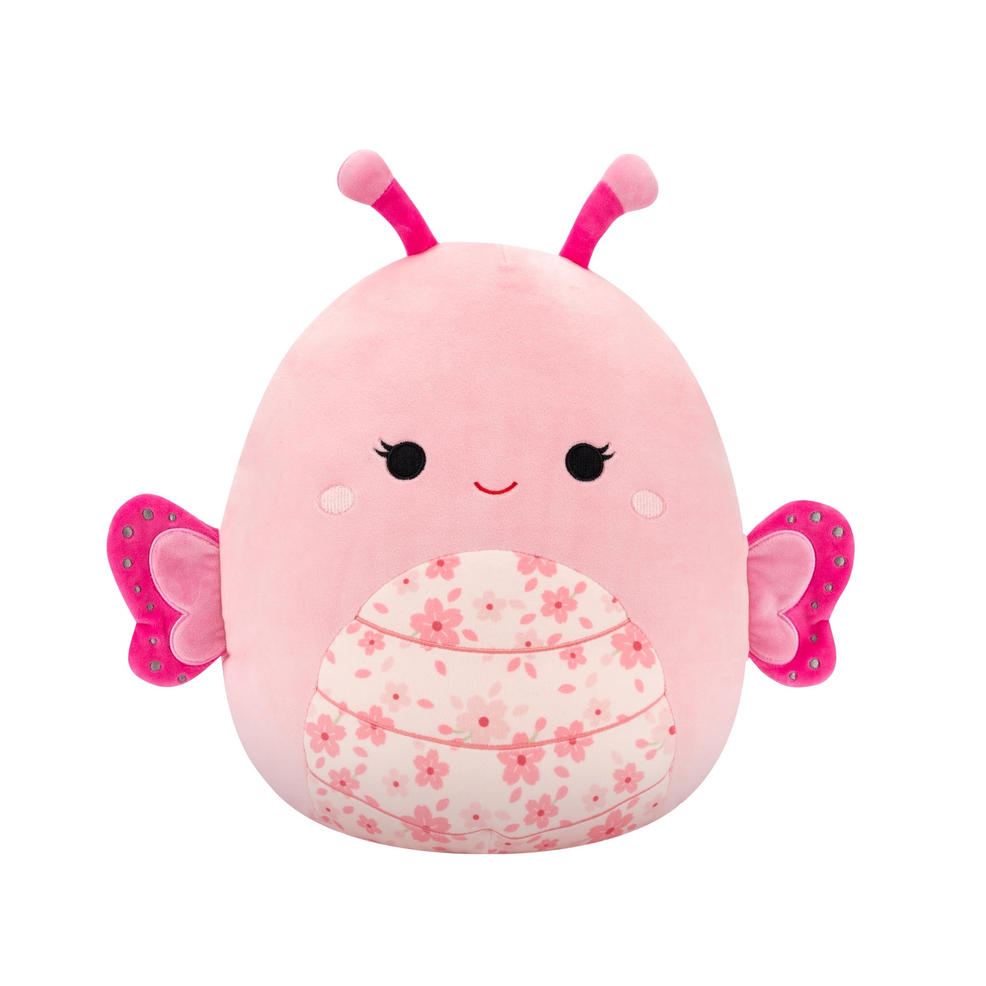 Squishmallows Original 12in Mogo The Pink Sakura Butterfly - Official Jazwares Plush (Medium-Sized)