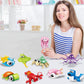 HIGH GODO 12 Pack Party Favors Building Set, 12 in 1 Shark Marine Animals Building Blocks Toy for Goodie Bag Stuffers Party Gifts, Easter Birthday