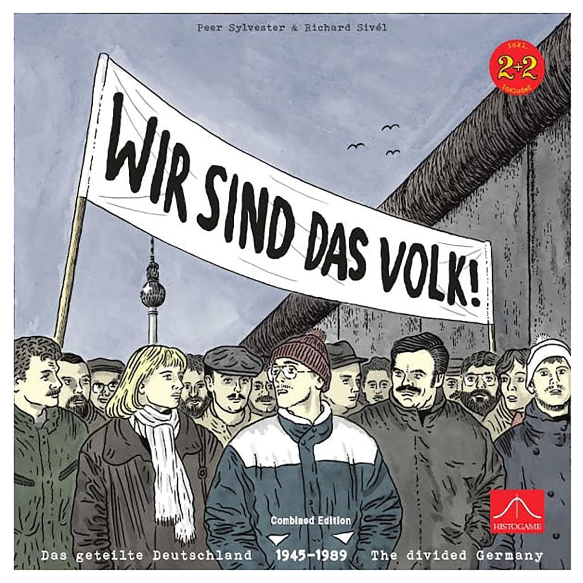 Rio Grande Games Wir Sind Das Volk - Cold War Strategy Board Game, 2-4