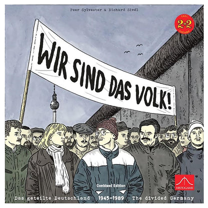 Rio Grande Games Wir Sind Das Volk - Cold War Strategy Board Game, 2-4