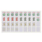 Yellow Mountain Imports Set of 180 American Mahjong Tile Decal Stickers - Made
