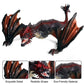 FLORMOON Animal Figures Realistic Dragon Beast Plastic Early Educational Toys Cupcake Topper Party Gift for Kids 2+ Year Old
