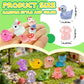 Guuozzli 200 Pcs Mini Resin Animals,Variety Little Small Figures Miniature,Tiny Resin Animals Bulk for Micro Fairy Garden Dollhouse Landscape