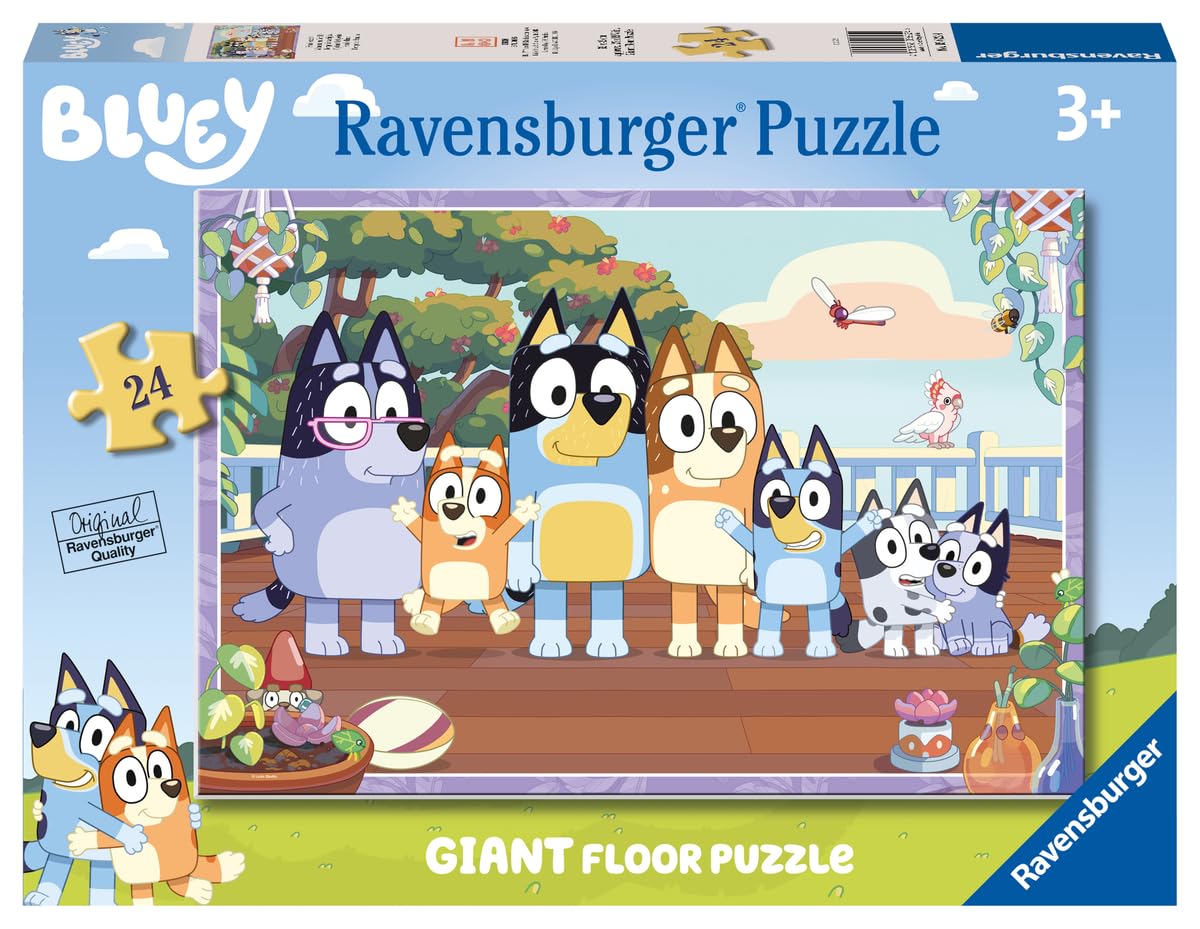 Bluey Giant 24 PC Floor Puzzle