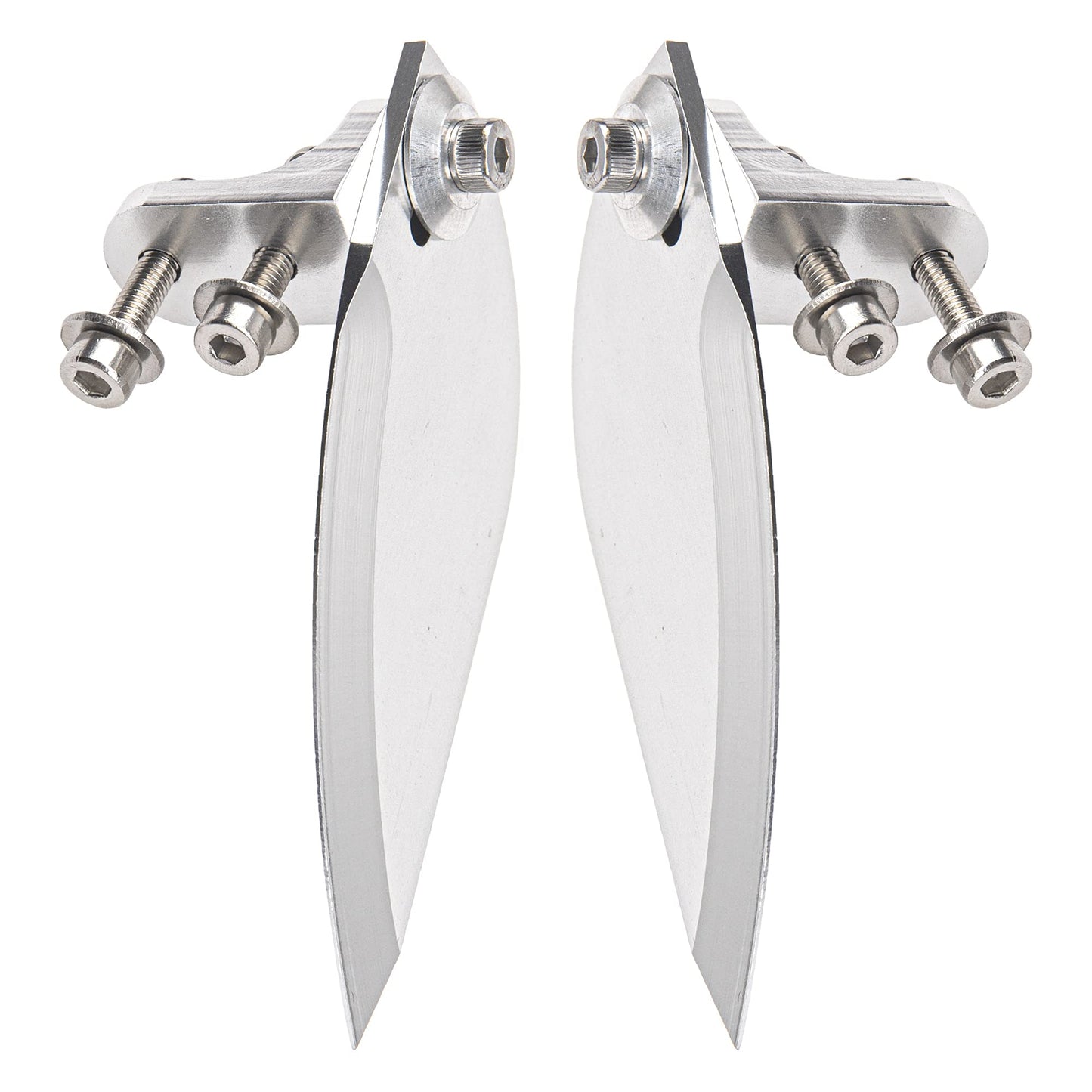 Share Goo 65x25mm RC Model Boat Water Knife Turn Fins Auxiliary Waterjet for 75-85cm Electric Nitro Power Remote Control Boats