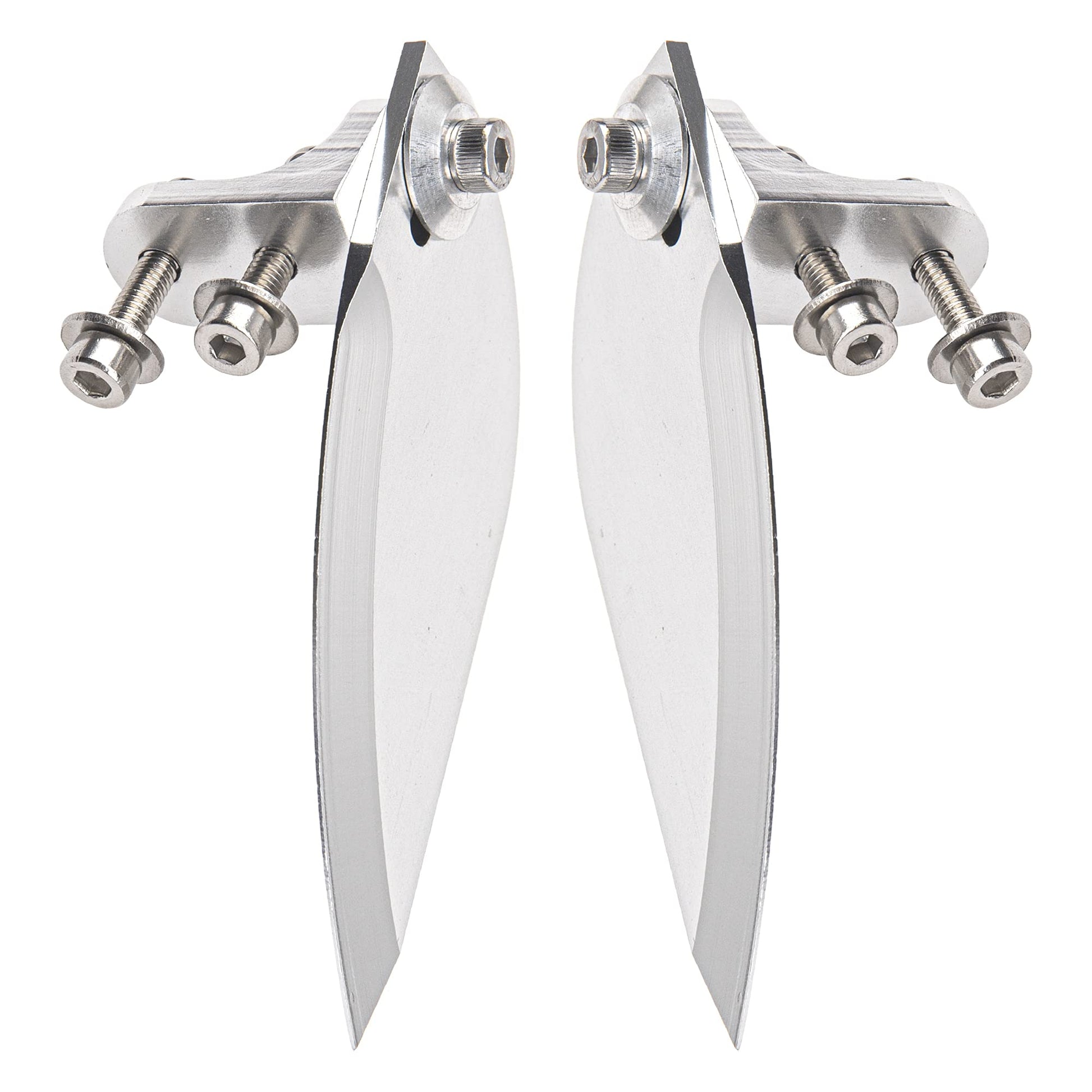 Share Goo 65x25mm RC Model Boat Water Knife Turn Fins Auxiliary Waterjet for 75-85cm Electric Nitro Power Remote Control Boats