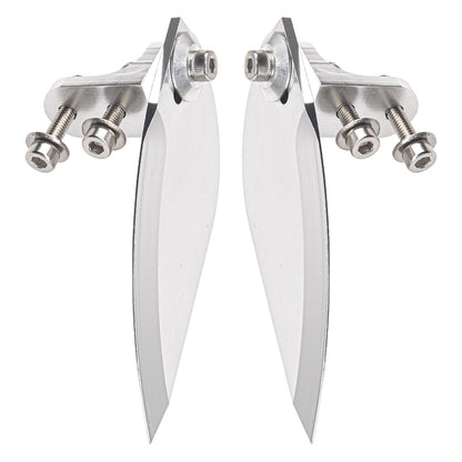 Share Goo 65x25mm RC Model Boat Water Knife Turn Fins Auxiliary Waterjet for 75-85cm Electric Nitro Power Remote Control Boats