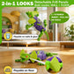 Wall Climbing Gecko Toy for Boys, Remote Control Lizard That Climbs Walls, Ceilings and Floors, Rechargeable Wall Crawler Robot with Strong Suction