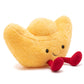TLEYANKELE Cute Ingot Plush Toy, Soft Ingot Stuffed Animal, Lucky Wealth Plushie Pillow for Chinese New Year Spring Festival, Home Decor Gift for Kids