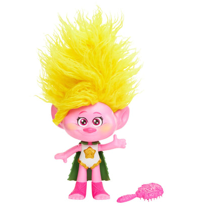 Mattel DreamWorks Trolls Band Together Toys, Rainbow HairTunes Viva Doll with Lights, Music & Sound, Inspired by the Movie