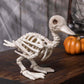 Crazy Bonez Skeleton Duckling - 5.75" Halloween Skeleton Animal Decoration, Realistic Bone Detail, Durable All-Weather Plastic Duckling Figurine
