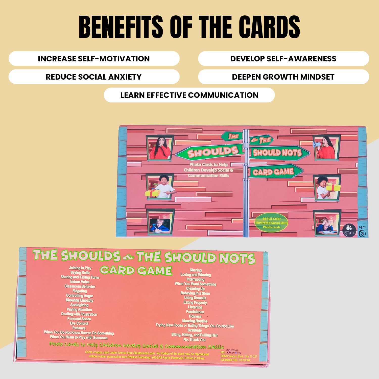 The Shoulds and Should Nots Cards Social Emotional Learning Activity with Photos of Appropriate and Inappropriate Behaviors Supports Autism and ADHD