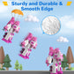Super Wings - 7' Dizzy's Rescue Tow with 2' Pink Transform-a-Bot Mini Figure,Transforming Airplane Toy Vehicle Set,Toy for 3 4 5 Year Old Boys