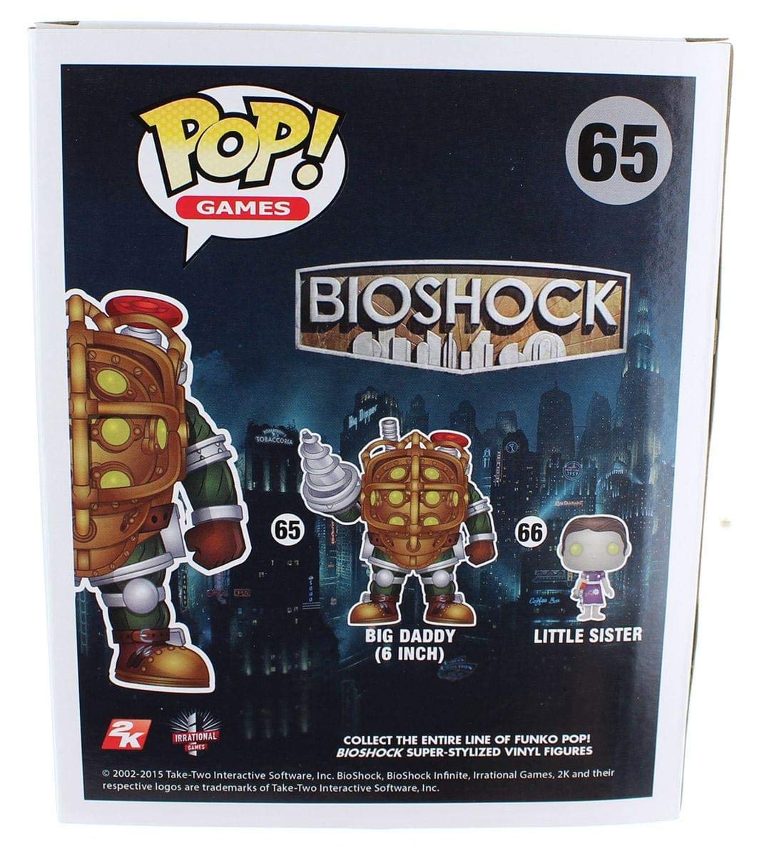 Funko POP Games: Bioshock - Big Daddy 6" Action Figure