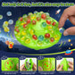 Wobble Marble Stacking Game for Kids, Marble Balance Board Game with 60 Glass Marbles & Storage Base,Fun Group Play for 1-4 Players,Birthday for Kids