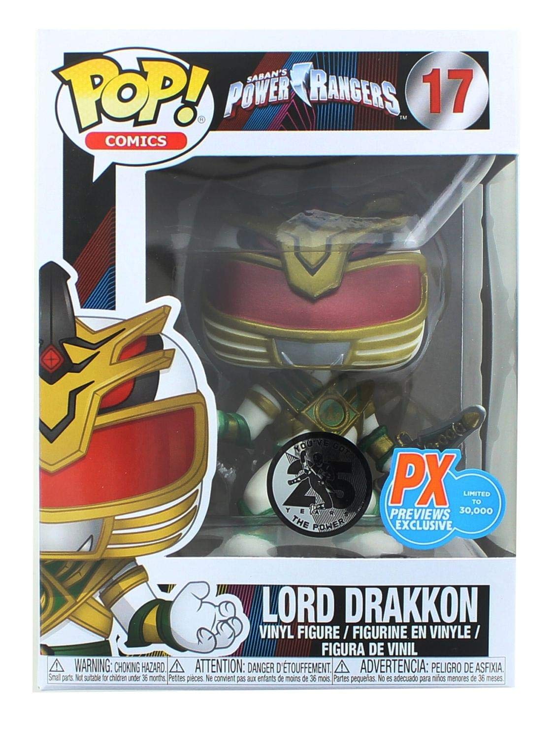 Funko Pop! Television Power Rangers: Lord Drakkon Vinyl Figure