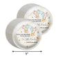 Birthday Galore Twin Teddy Bears Party Supplies - 64 Piece Twins Baby Shower Tableware Set Includes Large 9" Dinner Plates and 8" Dessert Paper Plates
