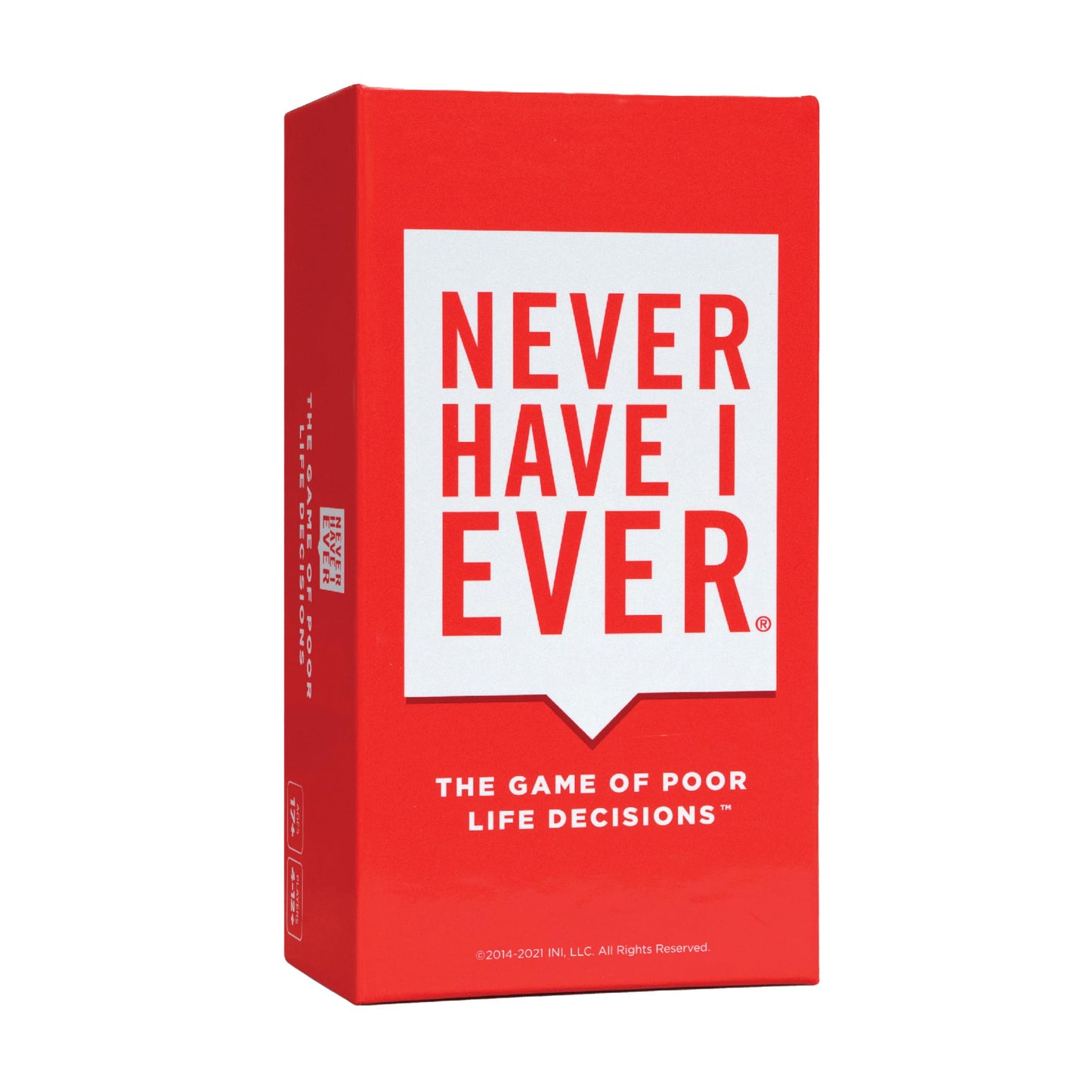 Never Have I Ever Card Game - Party Game of Poor Life Decisions - Ages 17 and Up - The Classic Viral Hilarious and Funny Icebreaker for Adults - 4-12