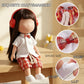 9.5 Inch Doll Clothes with Hook and Loop Soft Outfits for 24cm Doll