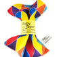 Baby Paper Crinkle Sensory Toy 3 Pack, Stripes Triangle Zig Zag, Washable