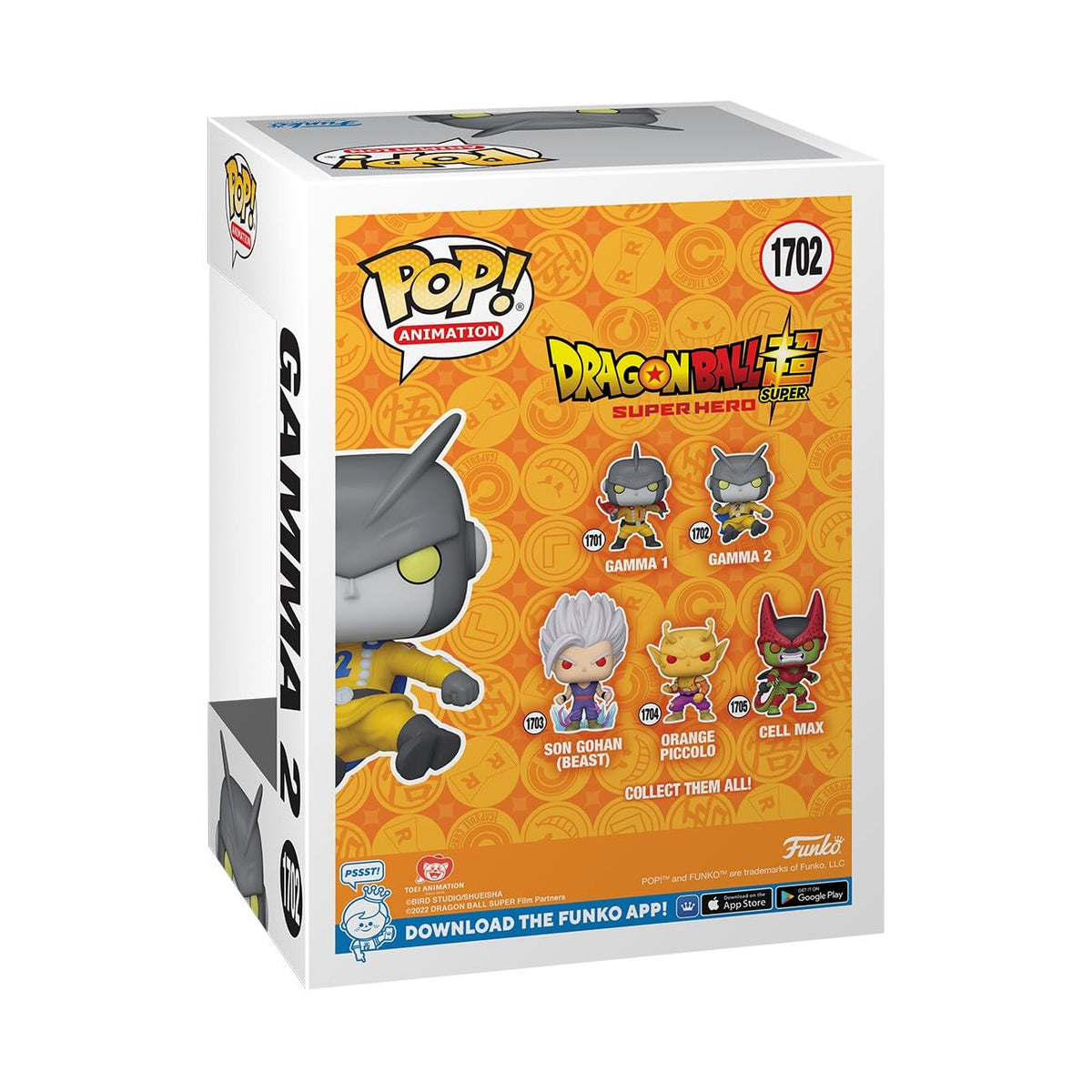 Funko POP! Animation: Dragon Ball Super: Super Hero - Gamma 2