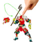 Ninjombie Action Figure - Crimson Fang, Boys Action Ninja Zombie Slime Monster Action Figure, Ages 6+