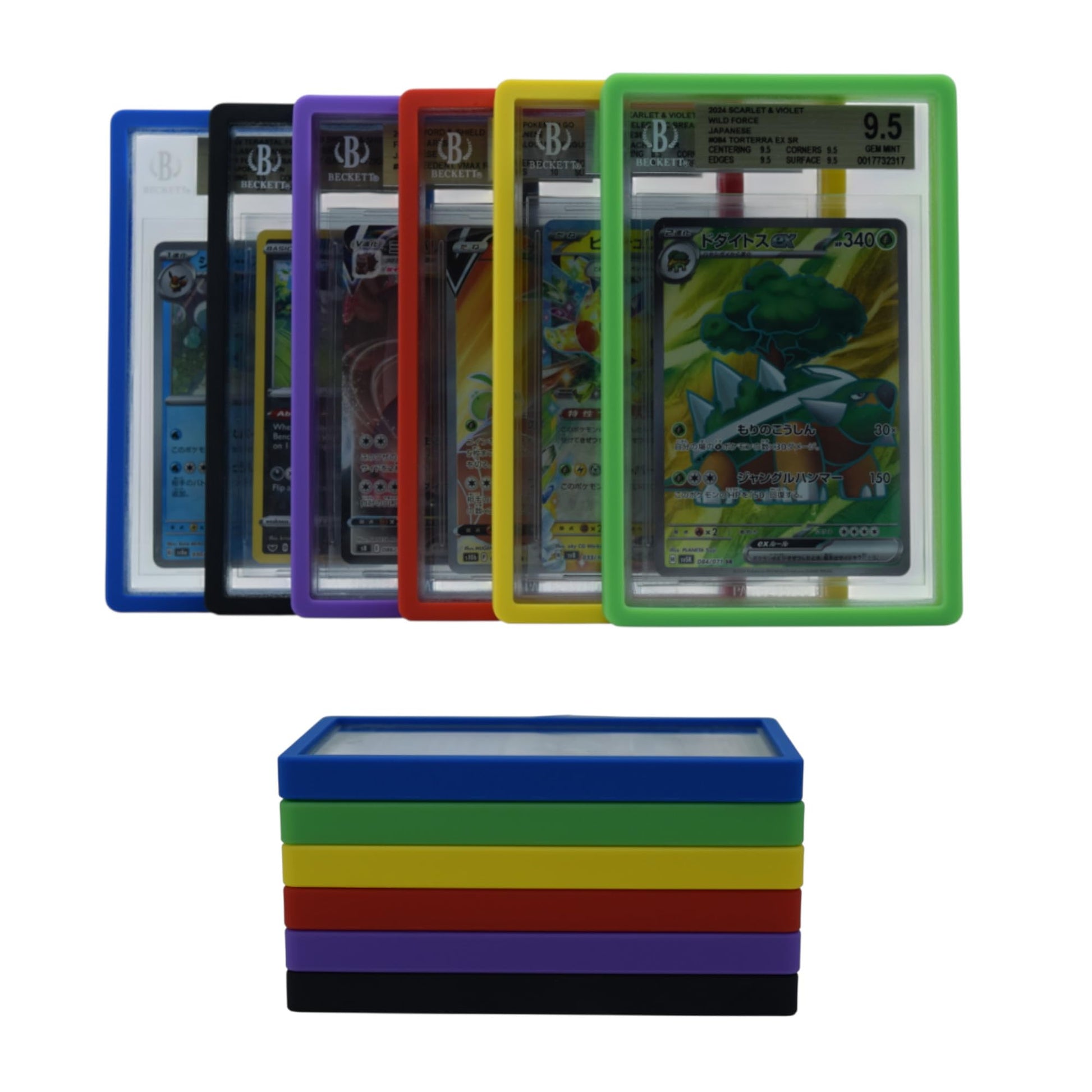 ProGuard Cards BGS Slab Guard for Standard Graded BGS Cards | Exact Fit, Snap Tight Protection | Shock Absorption | Matte Finish (Black)