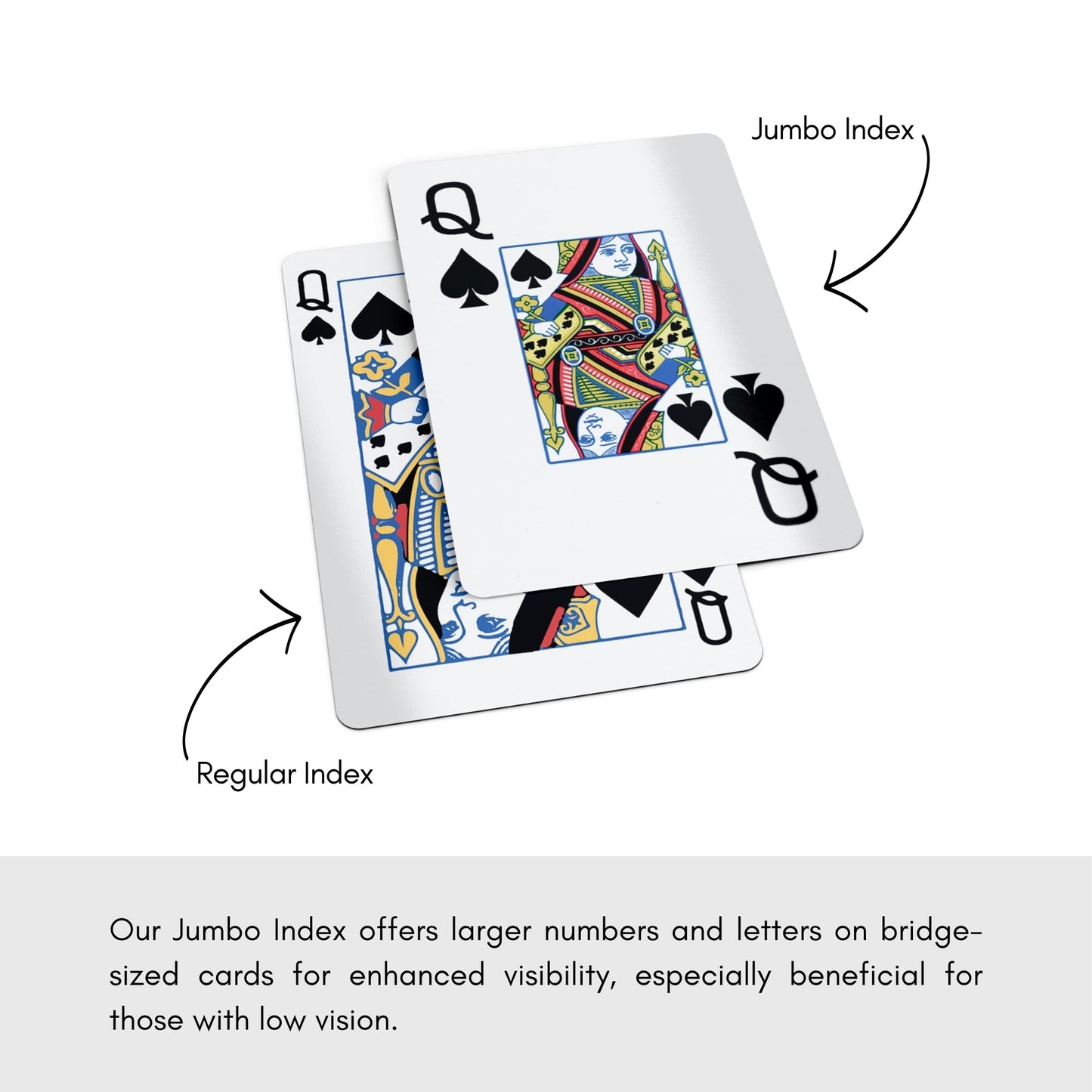 Baron Barclay ACBL (American Contract Bridge League) Playing Cards - Jumbo Print - 1 Dozen Decks - Bridge Sized - Plastic Coated