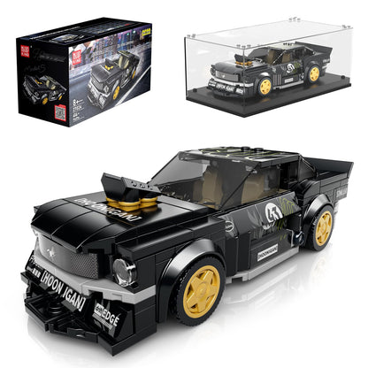 Mould King Super Car Building Blocks Kit with Display Case for Age 8+