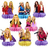 8Pcs Hannah Montana Table Centerpieces Birthday Party Supplies Double Side Table Decorations for Hannah Montana Themed Party Decorations