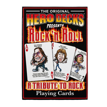 HeroDecks - Heros of Rock 'n Roll - Playing Cards