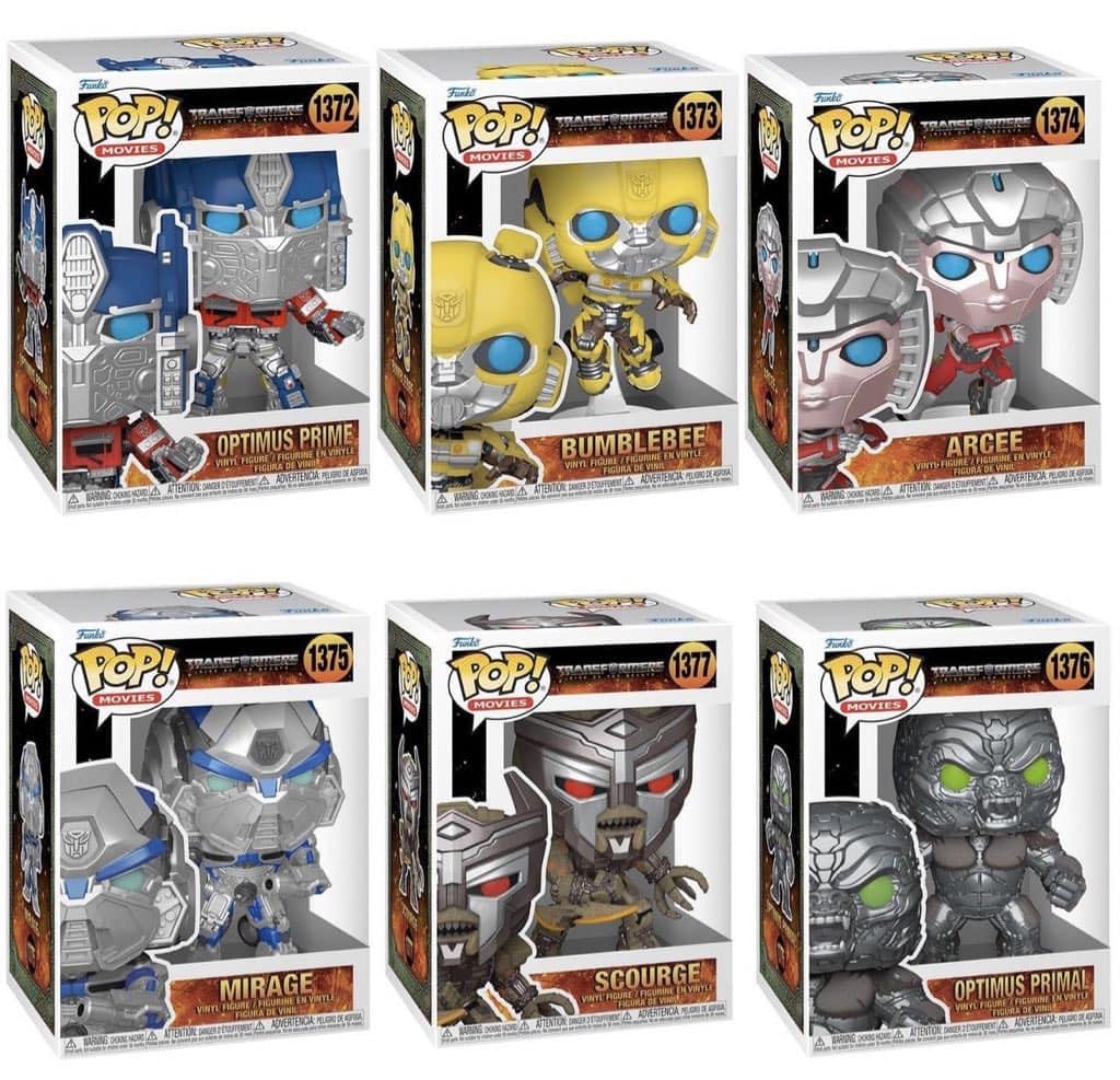 Funko Transformers Rise of The Beasts Pop! Complete Set (6)