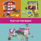 MEGA Barbie Pets Horse Toy Building Set with 3 Micro-Dolls and Accessories, 9 Pets, Easy-to-Build Horse Stables Playset,