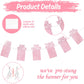Whaline 1st Birthday Baby Photo Banner for Newborn to 12 Months, Monthly Milestone Photograph Bunting Garland, First Birthday Celebration Decoration