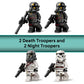 LEGO Star Wars Death Trooper & Night Trooper Battle Pack Kids Toy - Building Set for Pretend Play - Ahsoka Series Model Kit for Boys and Girls, Ages